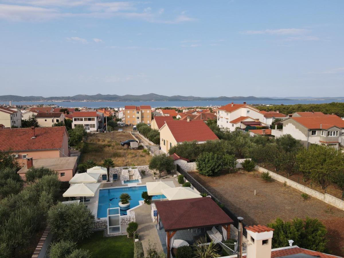 Villa Dalmatina Zadar Mit Pool Екстериор снимка