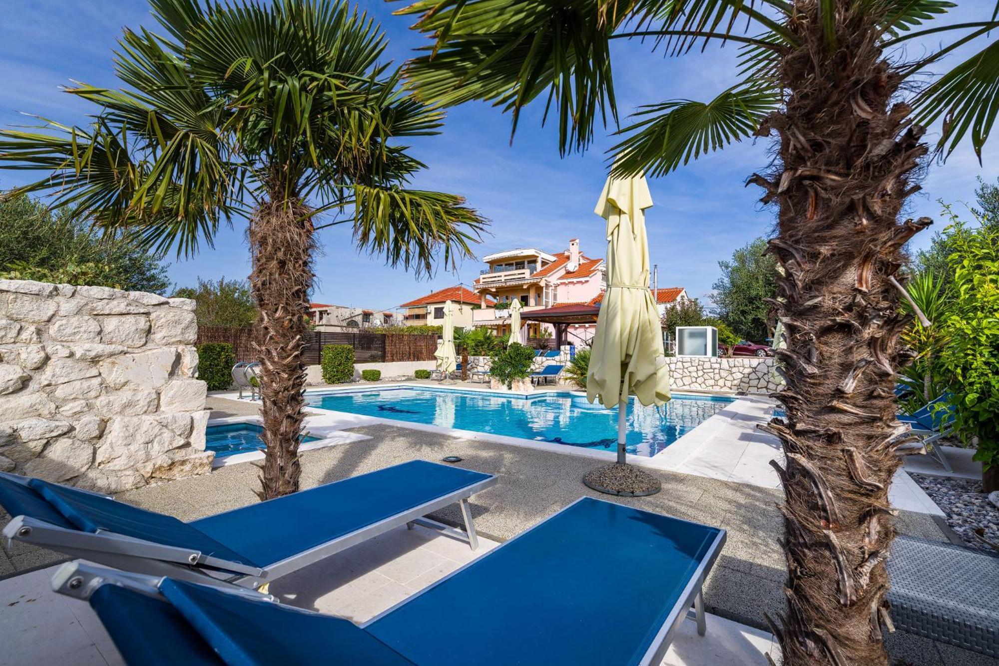 Villa Dalmatina Zadar Mit Pool Екстериор снимка
