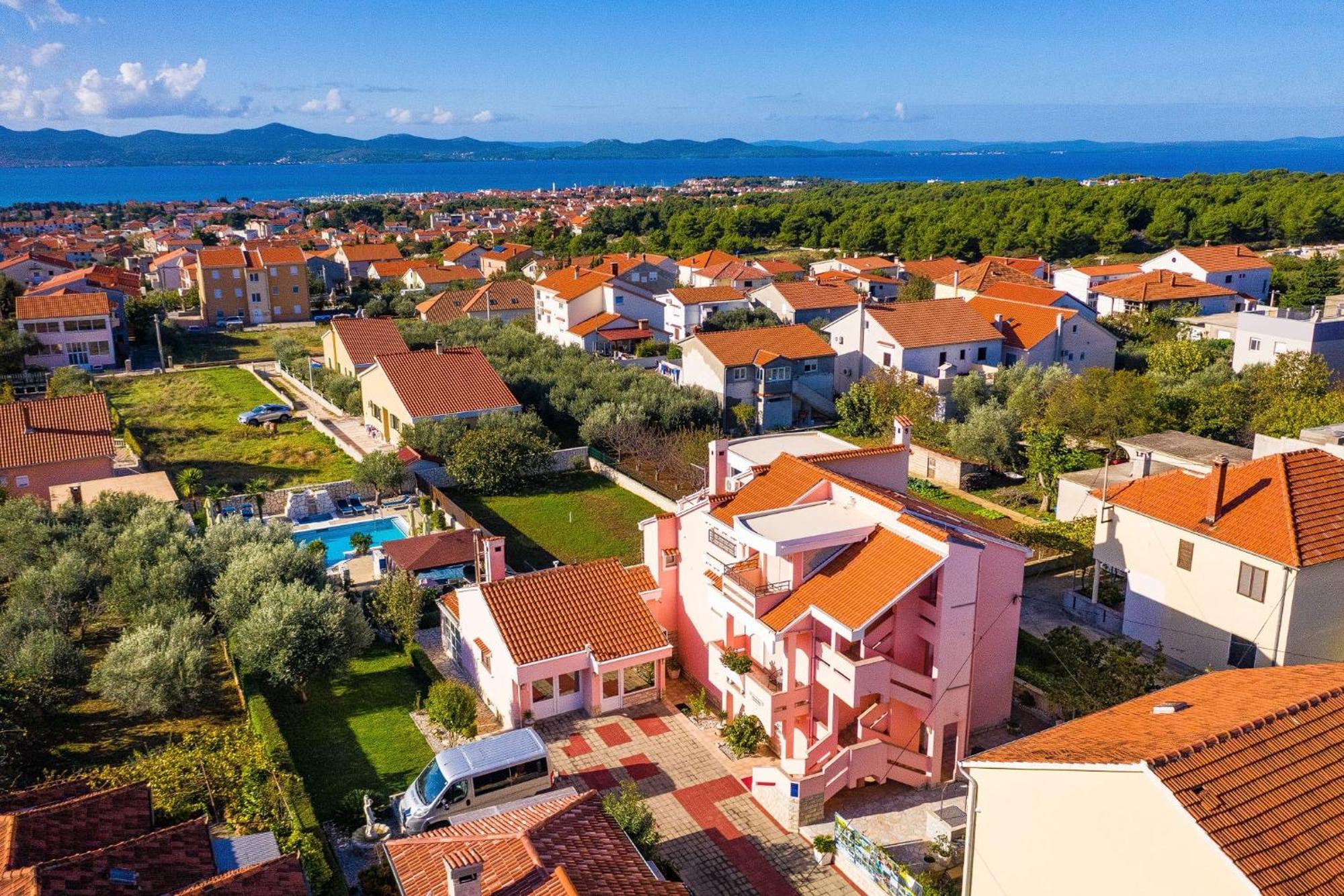 Villa Dalmatina Zadar Mit Pool Екстериор снимка