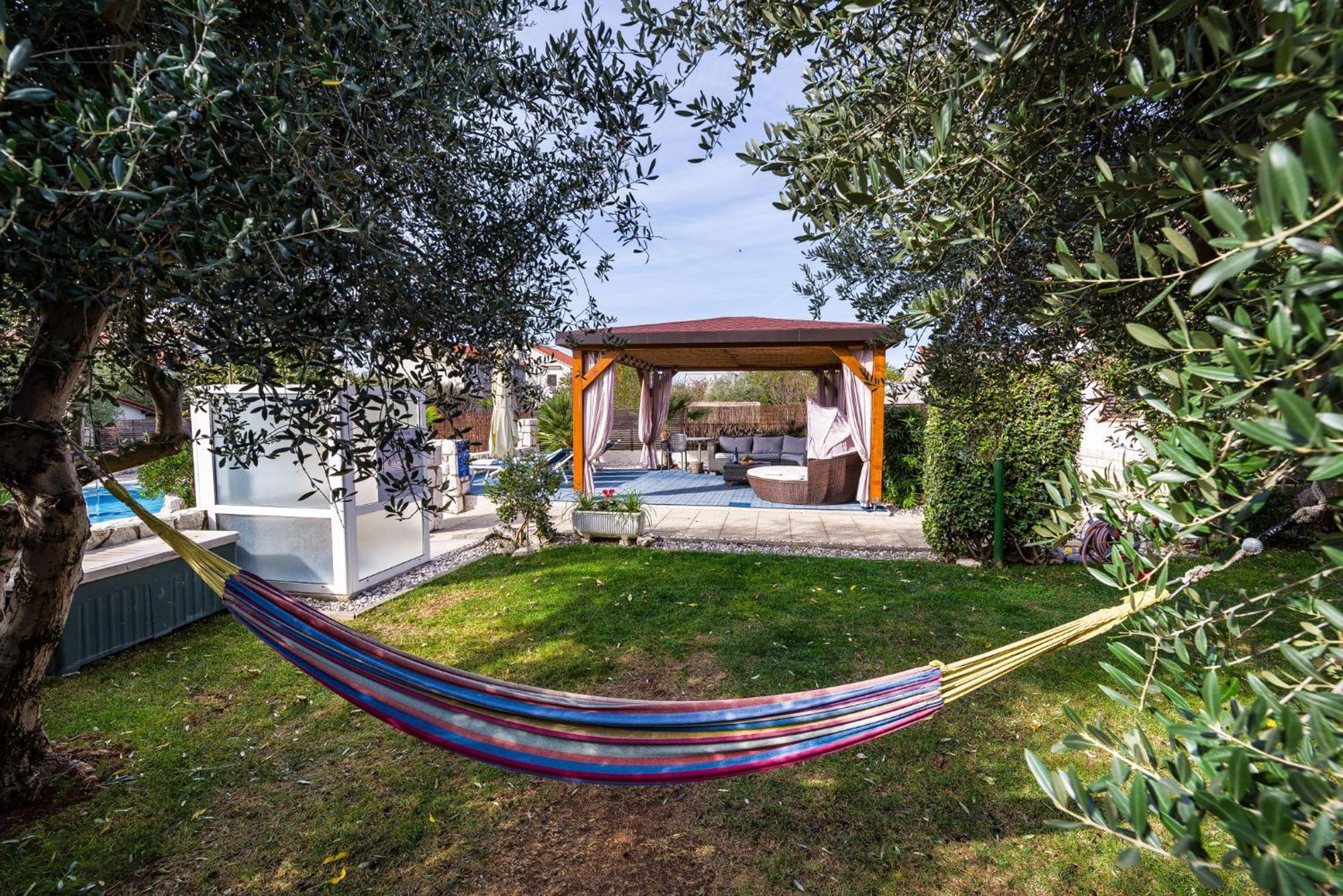 Villa Dalmatina Zadar Mit Pool Екстериор снимка
