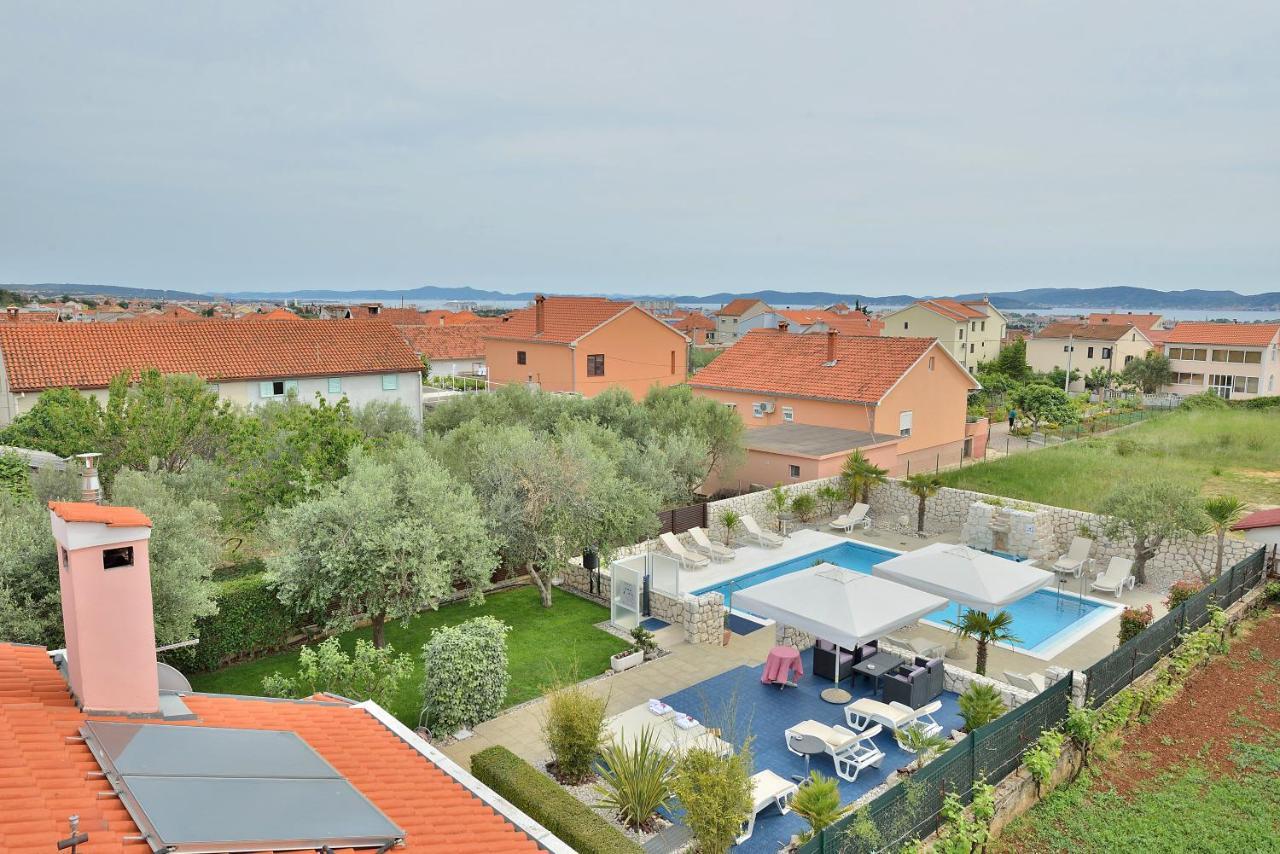 Villa Dalmatina Zadar Mit Pool Екстериор снимка